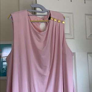 Lane Bryant pastel pink sheath dress - 26/28